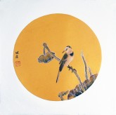 （已售）莫晓菲 国画花鸟画 小尺寸 工笔精品画