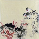 （已售）李大庆（中国美协会员）国画花鸟画 精品小尺寸小品5