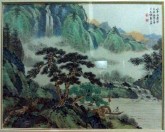 （已售）郭立平（北京美协会员）国画山水画 精品四尺斗方1
