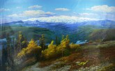 朝鲜油画 金昌烈（1级画家）104*165cm 布面油画 风景7