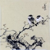 李大庆（中国美协会员）国画花鸟画 精品小尺寸小品2