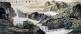 （预定）墨宇（周卡）小八尺 国画聚宝盆山水画,《江山览胜》