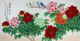 （已售）凌雪 四尺横幅 国画工笔牡丹画《花开富贵》2－14