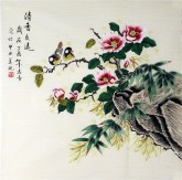 （已售）凌雪 四尺斗方 国画花鸟画《清香久远》17－26
