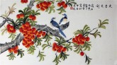 （已售）凌雪 三尺横幅 国画花鸟画《大吉大利》荔枝17－18